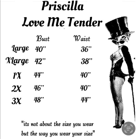 Smitten Kitten UB Priscilla in Love Me Tender - Picture 7 of 7